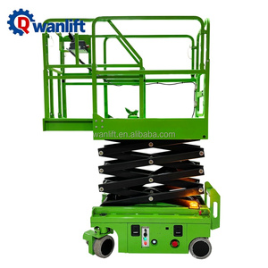 공장 직송 미니 휴대용 자주식 유압 시저 리프트 3-20m 작업 높이 300kg 적재 용량 - Product Image 6