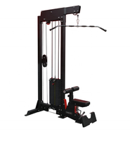 Équipement de musculation professionnel en acier multifonctionnel : Crossover à câbles, Lat Pulldown, Rameur vertical, Rack de fitness
