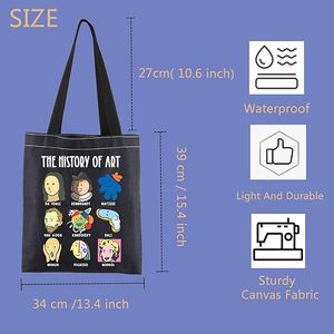 Cadeau pour les amateurs <span class=keywords><strong>d</strong></span>'<span class=keywords><strong>art</strong></span> et les historiens <span class=keywords><strong>Art</strong></span> History Tote Bag - Product Image 5