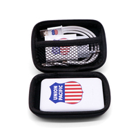 Usine OEM/ODM, accessoires de téléphone portable personnalisés avec logo, ensembles cadeaux promotionnels, kit de voyage portable comprenant une batterie externe, un câble et un chargeur