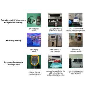 Modulo <span class=keywords><strong>LED</strong></span> COB UVA 60W 385nm 395nm 405nm 30*30mm 18-20W/cm2 con substrato in rame per polimerizzazione UV e ispezione UV - Product Image 4