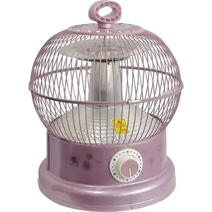 Calentador eléctrico pequeño de ahorro de energía jaula de pájaros retro pequeño calentador portátil conveniente eléctrico 450-900W