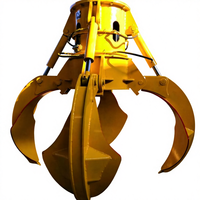 BOCHUANG Nouvelle pince hydraulique pour déchiqueter les déchets, rotative à 360 degrés, pour excavatrice, pour ferraille, pierres, avec pompe et boîte de vitesses de type Plum Blossom
