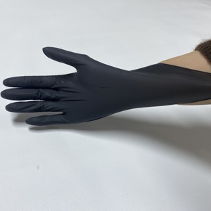 Vente en gros 3mil Nitrile sans poudre nettoyage bleu blanc noir rose Salon de beauté maquillage gants de tatouage XS-XL 9 pouces - Product Image 2