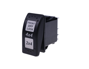 12V/24V ON-OFF-ON DPDT 8pin LED iluminado sellado interruptor basculante para remolque camión automotriz coches RV moto de nieve <span class=keywords><strong>Picku</strong></span> - Product Image 3
