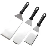 Grill rôtissoire en acier inoxydable, spatule de grillade, accessoires pour Grill ou Grill, rôtissoire à plateau plat