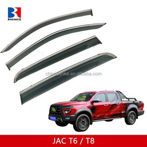Déflecteurs de pluie pour JAC T6 T8 2021 – Pare-vent de fenêtre de voiture, visière de pluie, déflecteur de vitre de porte - Product Image 2