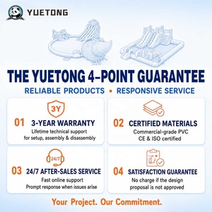 Yuetong Commercial Toboggan Gonflable <span class=keywords><strong>Aquatique</strong></span> Commercial Thème Train et Panda, Piscine et Structure Gonflable pour Enfants et Adultes, Idéal pour Fêtes de Jardin, Location et Vente en Gros - Product Image 5