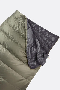 Saco de Dormir Convertible Personalizable para 3 Estaciones, Carcasa de Nailon 30D, Plumón de Pato Blanco 650FP, Se Abre a un Edredón y se Cierre con Cremallera para Camping - Product Image 4