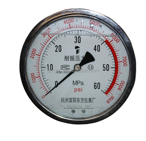 มาตรวัดแรงดันไฟฟ้าแรงตึงผิวป้องกันการสั่นสะเทือนของ60mp 0.4 1.0ความแม่นยำสูง - Product Image 1