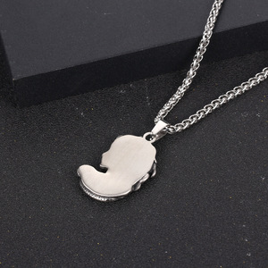 <b>Titanium</b> Steel Medusa Pendant Necklace For Men And Women SP895 - Product Image 2