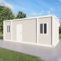 Maison mobile modulaire préfabriquée de haute qualité pour dortoir, démontable, avec salle de bain et toilettes, garantie 5 ans