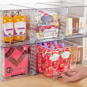 Detachable Plastic Acrylic Bathroom Makeup Doll Display <b>Box</b> Organizer Bin Clear <b>Storage</b> Drawer - Product Image 4