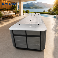 Piscine hors sol de luxe en acier professionnel de 11 mètres avec système de filtration intégré