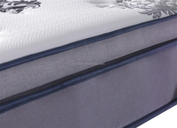 Matelas de luxe haut de gamme en mousse, best-seller, pour un sommeil réparateur, pliable et compressé en boîte, avec ressorts ensachés