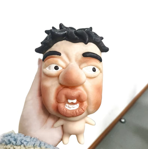 Hot Bán Tiktok Đầu Lớn Đầy Đủ Môi Người bịt mặt Squishy Đồ Chơi Tpr Silicone Mụn Ép Đồ Chơi Cho Căng Thẳng Cứu Trợ Trẻ Em - Product Image 6