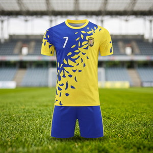 Maillot de football personnalisé RUIWO pour homme, 100 % polyester respirant, col rond, manches courtes, uniforme de football d'été, impression numérique rapide - Product Image 3