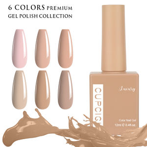 Colección Verde Bosque BIN NO HEMA NO TPO, Juego de 6 Esmaltes de Gel de 12 ml Personalizados, Mismo <span class=keywords><strong>Color</strong></span>, Mismo Envase, Kit de Esmalte de Gel UV para <span class=keywords><strong>Uñas</strong></span> - Product Image 3