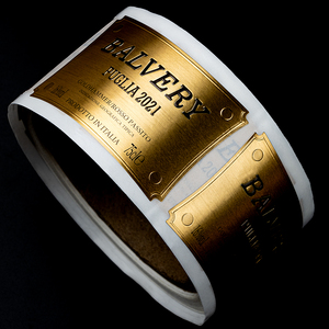 علامة تجارية معدنية فاخرة مخصصة بشعار منقوش علامة ألمنيوم ملصقات عطر ملصق علامة ألمنيوم للزجاجة - Product Image 4