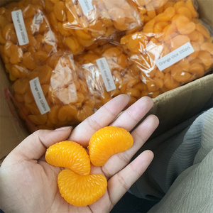 เค้กป๊อปซิเคิลรสส้มหวานๆ ขนมหวานฤดูร้อน สูตรทำฟรอสติ้ง ของเล่นพีวีซีรูปผลไม้ส้ม ของตกแต่งร้านเบเกอรี่ - Product Image 6