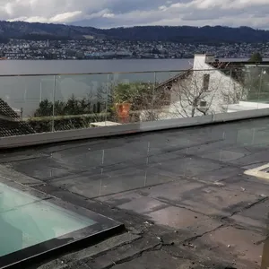 rahmenlose glasbalkone led glasbalustrade led geländer terrasse geländer design schwimmbad zaun glastreppen geländer
