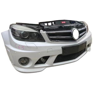 ชุดกันชนหน้าสำหรับ C63 W204 พร้อมหม้อน้ำและไฟหน้า บังโคลน กันชนรถยนต์ - Product Image 3