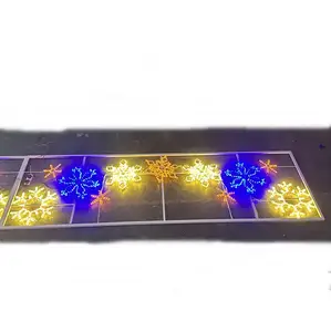 Metal Christmas Decorations, Custom Outdoor Christmas Decorations 3D Motif Led, Christmas Decoration Supplies Ready To Ship