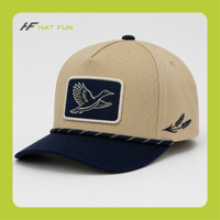 Gorra de Béisbol Vintage con Certificación Ecológica, Gorra de Béisbol Personalizada con Estampado de Leopardo para Uniformes de Clubes de Vela