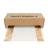 Rouleau de papier kraft alvéolé écologique en bois pour emballage artisanal, protection durable et antichoc pour