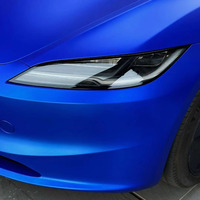 WRAPMASTER 1,52*17m Autokarosserie-Dekorationsfolie Keramikblau PET PVC für Autofolierungswerkstätten OEM-Service Verfügbar