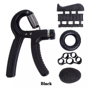 Ensemble de 5 poignées de musculation réglables pour la maison, pour l'exercice des poignets et des bras, résistance 60 kg - Product Image 1