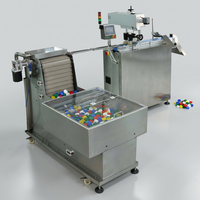 Imprimante de marquage laser UV à alimentation automatique haute vitesse BMG pour couvercles en PET/plastique avec vérification OCR/code QR Ligne de tri de capsules avec rejet de servosortisseurs