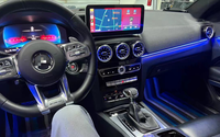 Kit d'éclairage d'ambiance intérieur LED RGB pour Mercedes Benz E-Coupe/CGI W207 2009-2016, accessoires pour les aérateurs avant
