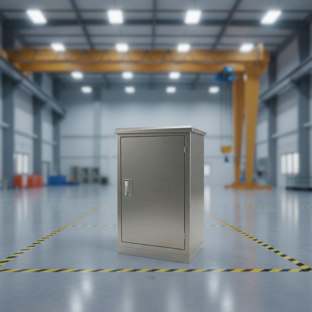 Industrial Weatherproof Control Cabinet Outdoor | Stainless Steel Electrical Enclosure for Factory & Substation