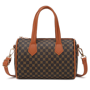 New Fashion Trendy Print Handbags Luxury Pu <strong>Leather</strong> Crossbody <strong>Bag</strong> Boston Pillow <strong>Bag</strong> <strong>Shoulder</strong> <strong>Bags</strong> <strong>for</strong> <strong>Women</strong>