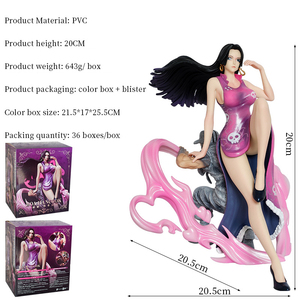 Nueva llegada 20cm Thief Nine Queen Snake BOA.HANCOCK One Pieces Anime Figuras DE ACCIÓN Colección Adornos Juguetes Dibujos animados japoneses - Product Image 2