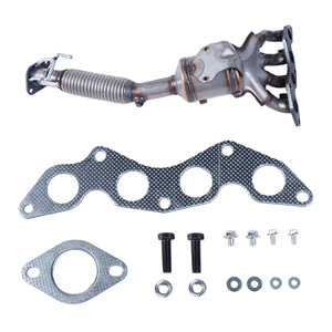 Convertisseur catalytique avant avec collecteur d'échappement pour <span class=keywords><strong>Ford</strong></span> <span class=keywords><strong>Focus</strong></span> 2012-2018 L4 2.0L - Product Image 6