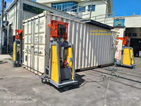 Chargeur à distance électrique de 40 tonnes de qualité industrielle pour le chargement et le déchargement de conteneurs lourds.