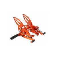 Reposapiés Ajustables CNC para Motocicleta KTM DUKE390 DUKE250 DUKE 390 DUKE 250 2024-2025, Accesorios para Pedales