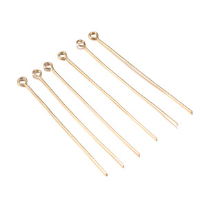 Jewelry Pin <b>Beading</b> <b>Needles</b> Silver Gold Black Bronze Red Copper Plated Iron Small Size For DIY Jewelry Making Accessories - Product Image 4