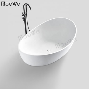 <span class=keywords><strong>Baignoire</strong></span> de salle de bain en <span class=keywords><strong>marbre</strong></span> artificiel <span class=keywords><strong>noir</strong></span> <span class=keywords><strong>baignoire</strong></span> en résine de pierre composite à surface solide autoportante de grande taille - Product Image 3