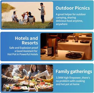Portable Aluminum Picnic Camping Cooking Manual Mini <b>Gas</b> Burner Folding Single-cooker Cooktop Stove with Electronic <b>Ignition</b> - Product Image 3