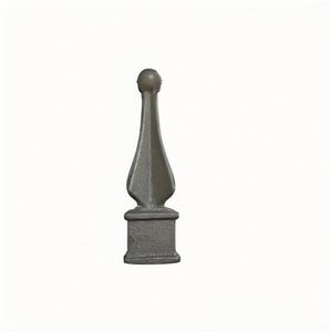 Adornos de Hierro Fundido de 1.5m de Altura, Personalizados, con Madera Tratada a Presión para Cercas de Jardín con Marco Metálico - Product Image 4
