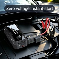 Alat Darurat Jump Starter Booster 12V Terbaru untuk Mobil & Truk dengan Lampu LED SOS Arus Puncak 1000Amp Baterai Besar