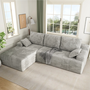 Juego de Sofás Seccionales Económicos para Sala de Estar 2026, Muebles Plegables en Caja, Embalaje al Vacío, Muebles para Sala de Estar - Product Image 1