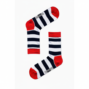 Colorful Knitted <b>Socks</b> <b>Black</b> White Circle Jacquard Embroidery One Fits All Soft Breathable for Winter Daily Use Crew Ankle - Product Image 2