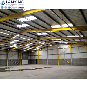 Hiện đại prefab q355b kết cấu thép xây dựng/hội thảo/văn phòng xây dựng đúc sẵn lưu trữ chứng nhận aisc - Product Image 4