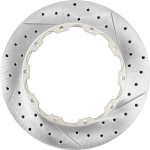 Disques de frein en céramique carbone Aplus Racing pour Audi RS7 Cayman Avant 380mmx32mm & Arrière 365mmx28mm - Product Image 2