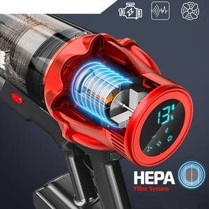 Cordless <strong>Hand</strong> <strong>Held</strong> 4-in1 Li-ion Battery HEPA Filter Eco-Friendly 400W Bagless Dry Vacuum <strong>Cleaner</strong> A34D Household Car Outdoor Use - Product Image 5