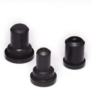 Durable solid silicone rubber plug silicone rubber sealing component